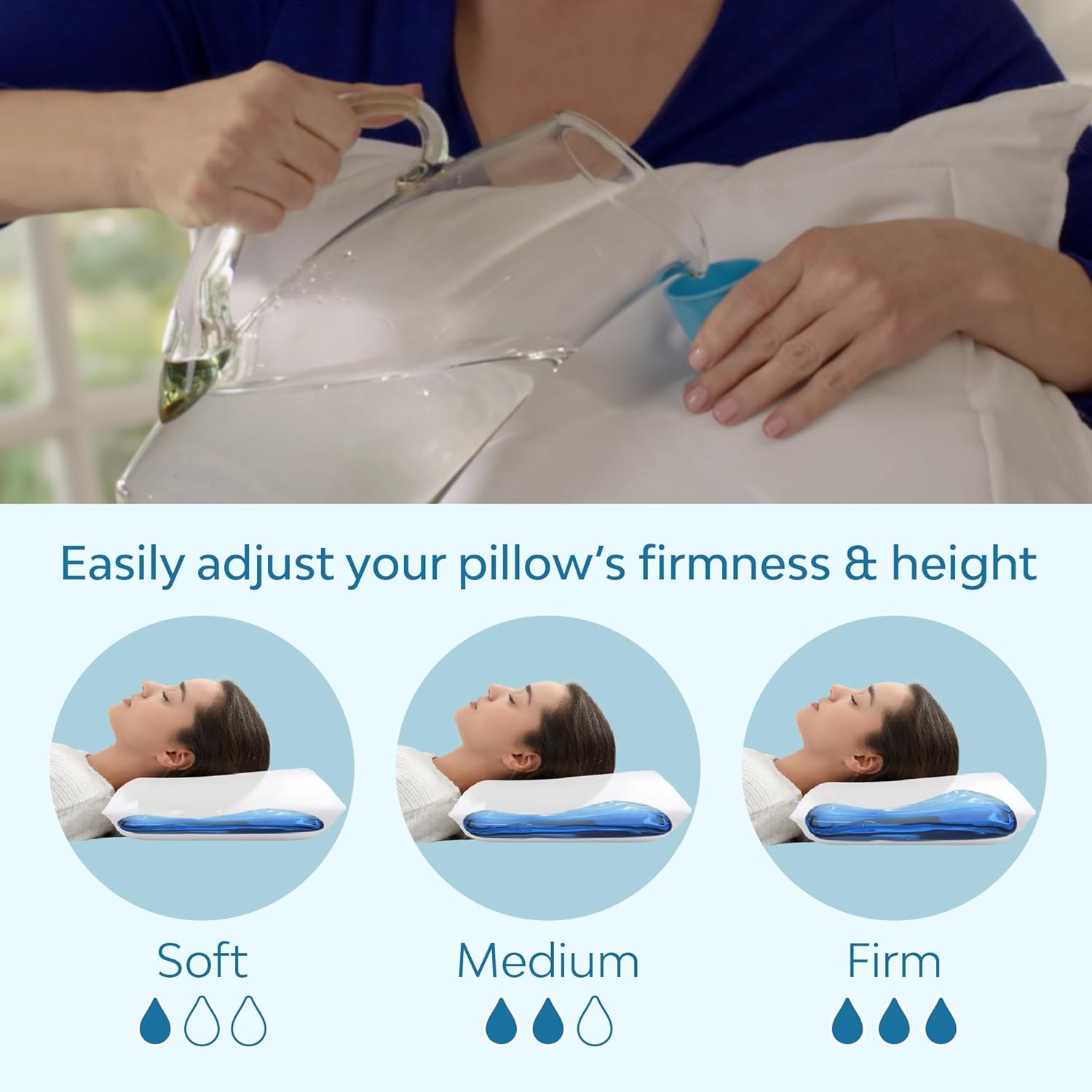Water Pillow Memory Foam Reimagined